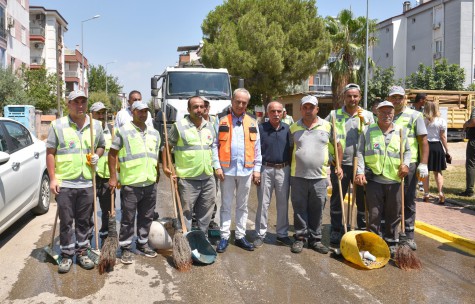 Kepez’den Teomanpaşa’ya aynı anda dört hizmet