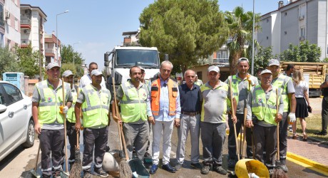 Kepez’den Teomanpaşa’ya aynı anda dört hizmet