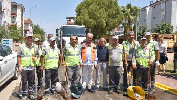 Kepez’den Teomanpaşa’ya aynı anda dört hizmet 