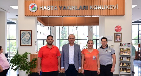 Başkan Kocagöz ile Hasta Yakınları Konukevi’nde konfor dönemi