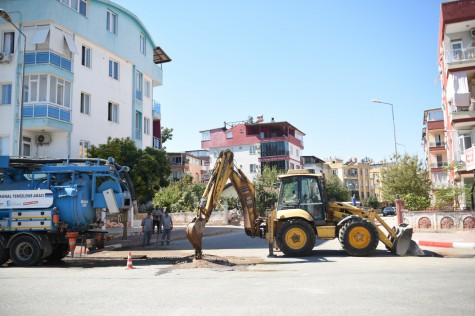 Kepez’de su baskınlarına karşı etkin mücadele  