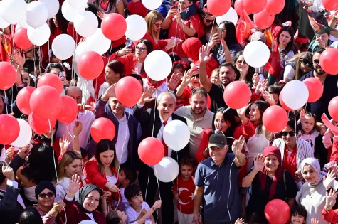 Kepezli miniklerin Cumhuriyet Coşkusu