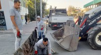 Kepez’de mazgal temizliği