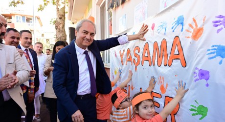 Kepez’in minik kalpleri  “Yaşama El Ver” dedi