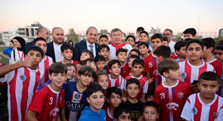 Kepez’de Tanju Çolak futbol akademisi