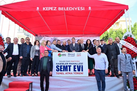 Kepez’e 38 projenin ikincisinin de temeli atıldı