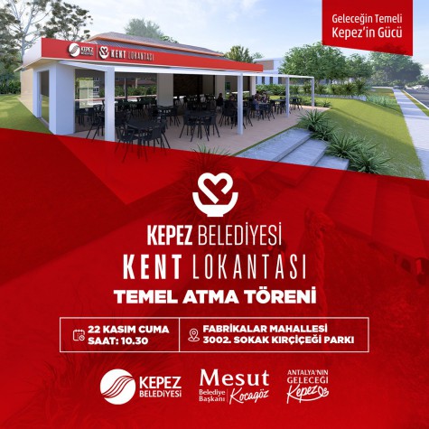 Kepez’e Kent Lokantası geliyor