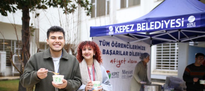 Kepez’den öğrencilere sıcacık destek 