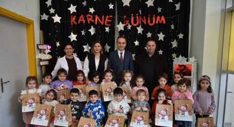 Kepez’in Nasreddin Hoca Kreşlerinde Karne Sevinci