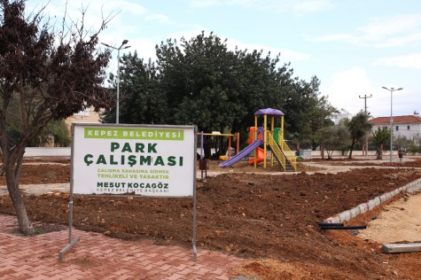 Kepez’den Duacı Mahallesi’ne eş zamanlı 3 yeni park