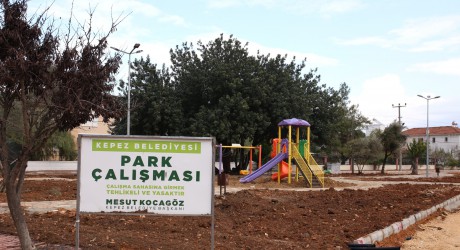 Kepez’den Duacı Mahallesi’ne eş zamanlı 3 yeni park