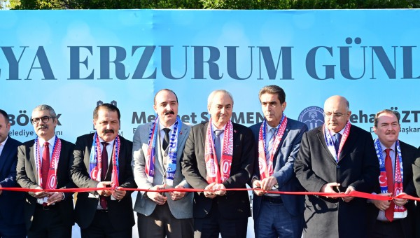 Kocagöz, Antalya Erzurum Günleri’ne katıldı   