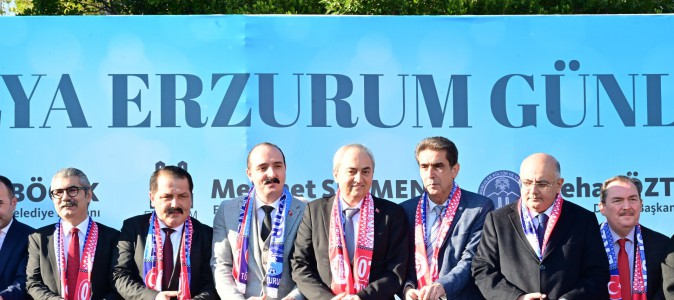 Kocagöz, Antalya Erzurum Günleri’ne katıldı  