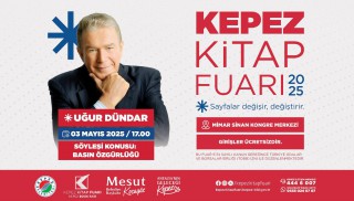 Ünlü gazeteciler Kepez Kitap Fuarı’nda