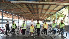 Kepez’de kadınlar hayallerine pedal çevirdi 