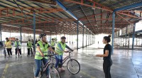 Kepez’de kadınlar hayallerine pedal çevirdi 