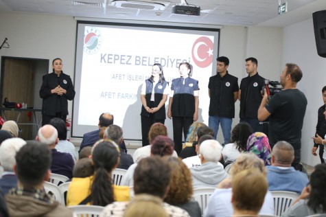 Kepez’in 68 mahallesinde “Afet Farkındalık” seferberliği başladı