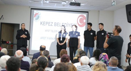 Kepez’in 68 mahallesinde “Afet Farkındalık” seferberliği başladı