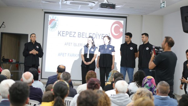 Kepez’in 68 mahallesinde “Afet Farkındalık” seferberliği başladı 