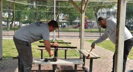 Kepez’in parkları güzelleşiyor