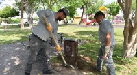 Kepez’in parkları güzelleşiyor