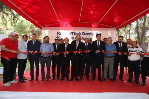 Kepez’den Dokumapark’a “Kırgız-Türk Dostluğu Simge Alanı”