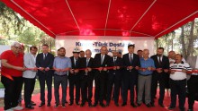 Kepez’den Dokumapark’a “Kırgız-Türk Dostluğu Simge Alanı”