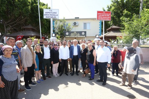 Kocagöz, Göksu mahalle sakinleriyle buluştu
