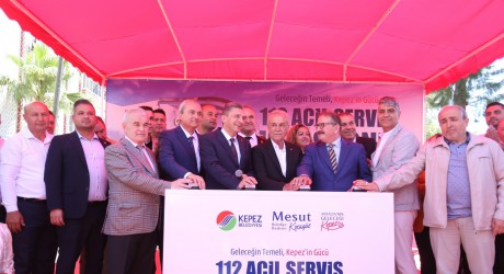 Kepez’de 112 Acil Sağlık İstasyonu temeli atıldı