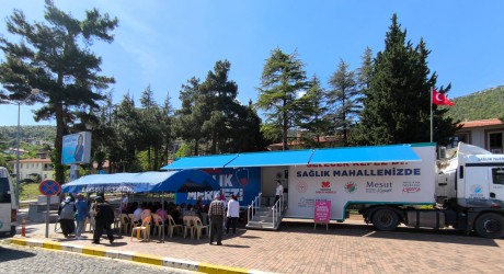Kepez’in Mobil Sağlık Merkezi’nden ilçelerde kanser taraması