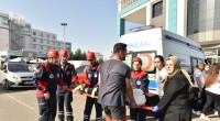 Kepez Belediyesi’nden gerçeğini aratmayan deprem tatbikatı