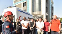 Kepez Belediyesi’nden gerçeğini aratmayan deprem tatbikatı