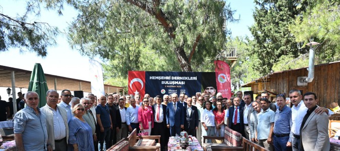Kocagöz, hemşehri dernekleriyle buluştu