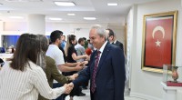 Başkan Kocagöz, Kepez ailesiyle bayramlaştı