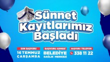 Kepez’in sünnet kayıtları başladı: Son gün 16 Temmuz