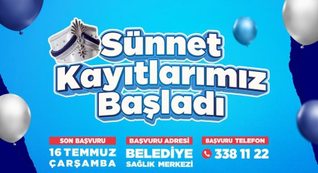 Kepez’in sünnet kayıtları başladı: Son gün 16 Temmuz