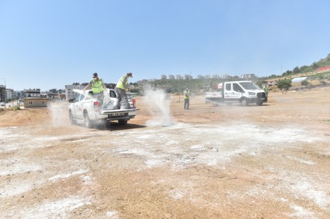 Kepez’de kurban bayramı sonrası hijyen temizliği  