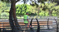 Kepez’den Tek Sarnıç Parkı’nda temizlik seferberliği