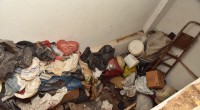 Kepez’de çöp apartman operasyonu: 20 kamyon çöp tahliye edildi