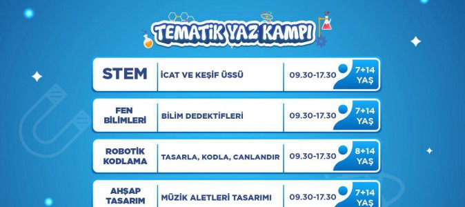 Kepez’in Tematik Yaz Kampında gelecek hafta