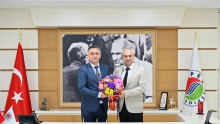 Kaymakam Dervişoğlu’ndan Başkan Kocagöz’e ziyaret