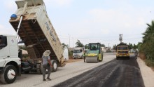 Kepez çalışıyor, ilçe yolları yenileniyor