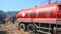 Başkan Kocagöz, Duacı'daki yangın söndürme çalışmalarını yakından takip etti