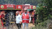 Başkan Kocagöz, Duacı'daki yangın söndürme çalışmalarını yakından takip etti