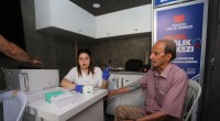 Kepez’den Huzurevi sakinlerine göz taraması