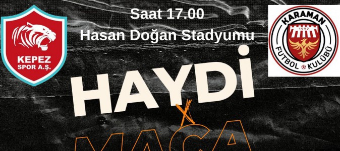 Kepezspor taraftarıyla buluşuyor