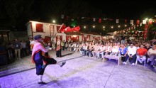 Kepez Kültür Festivali’nde Yörük ateşi yandı