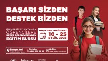 Başarı sizden, destek Kepez’den