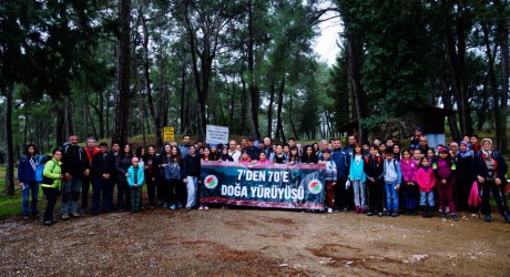 Antalyalılar Kepez’in doğa yürüyüşünü sevdi