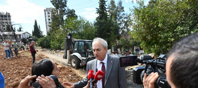 Kepez’de çöp ev operasyonu
